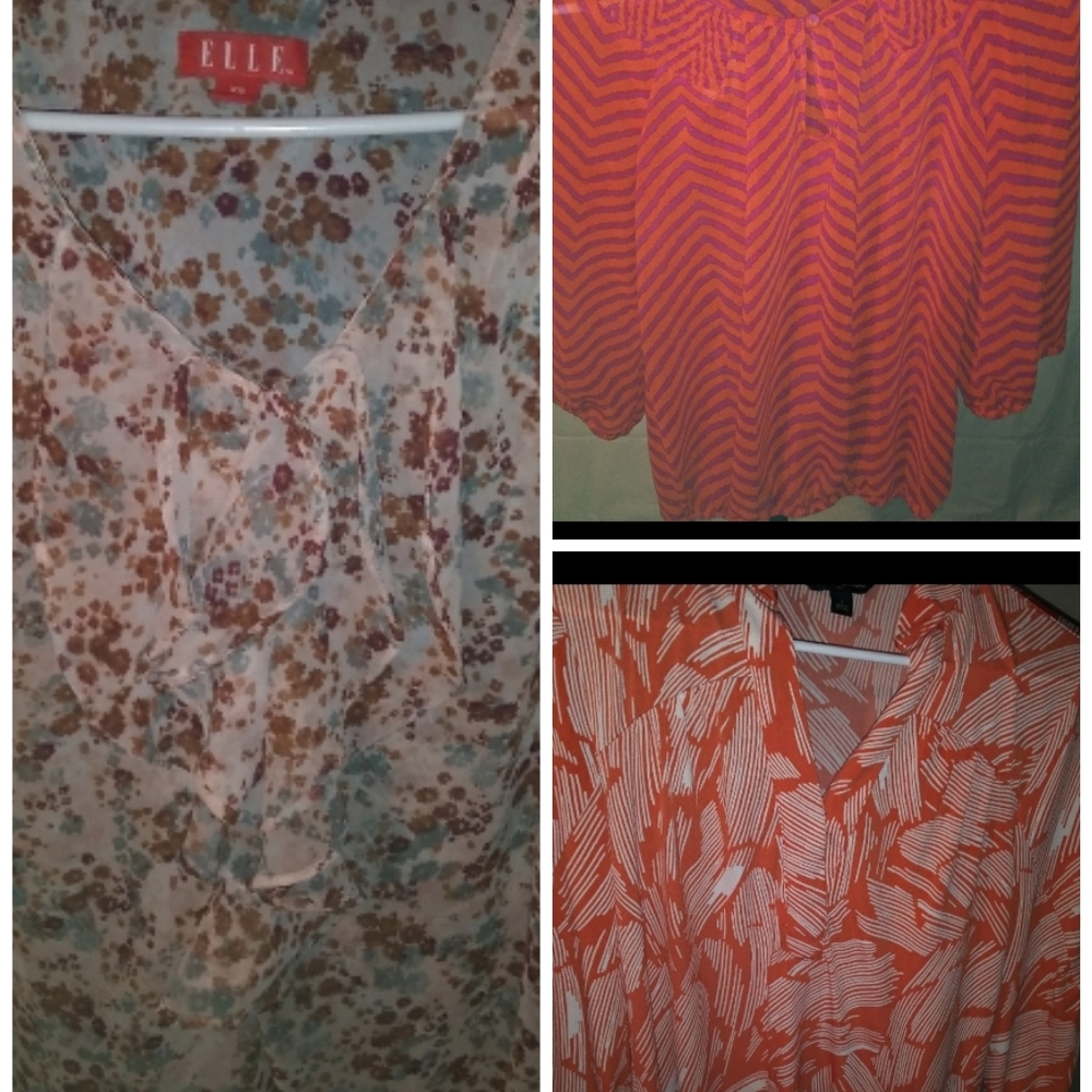 A bundle of 3 size small /xs tops